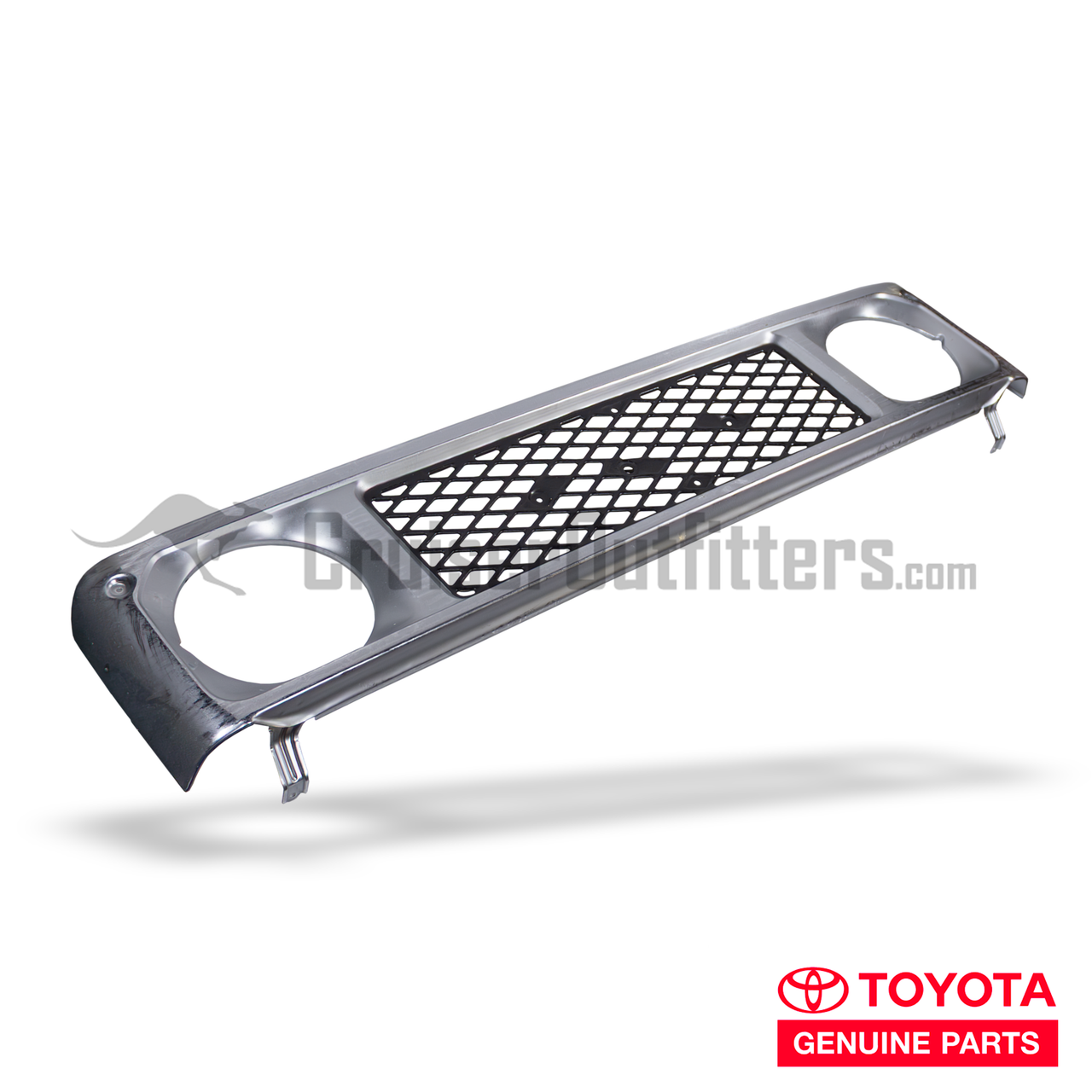 DISCONTINUED - 7x Series Front Grill Assembly - Chrome - Fits BJ7x Land Cruiser Applications (EXT53101)