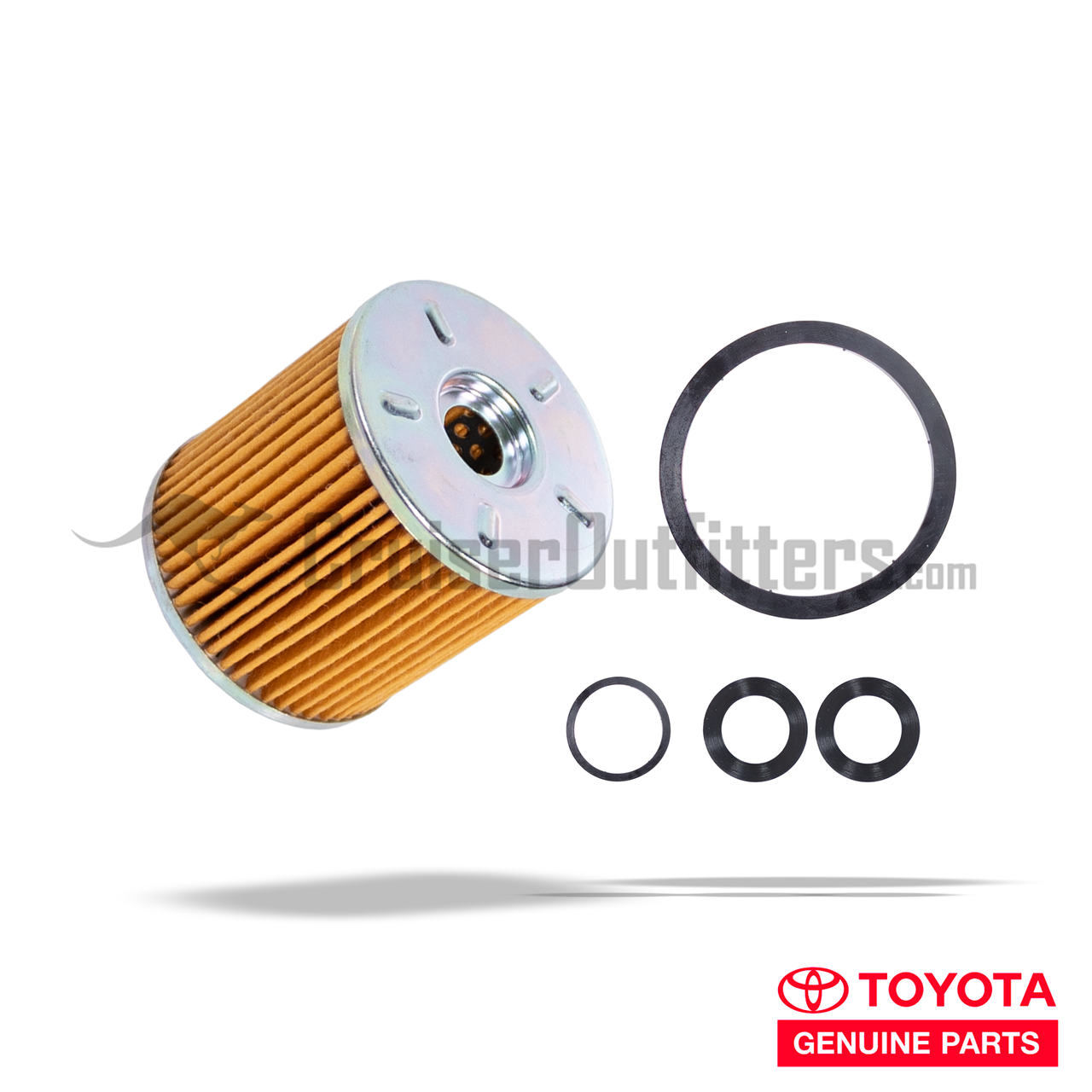 Fuel Filter Element Kit - Fits 07/1972-06/1980 B/H Diesel Engine Land Cruiser Applications (EGF48012)