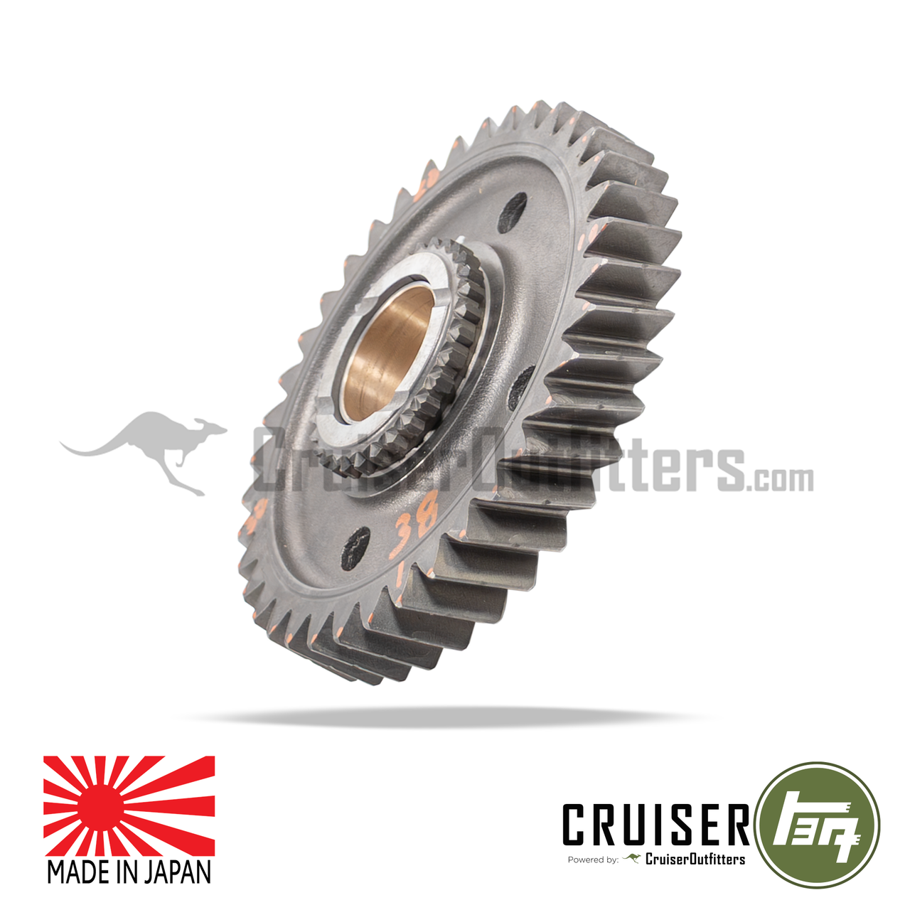 Transfer Case Low Speed Output Gear - 38 Tooth - Fits Non-U.S. 6x/7x Series Land Cruiser Applications (TCG3620460080)
