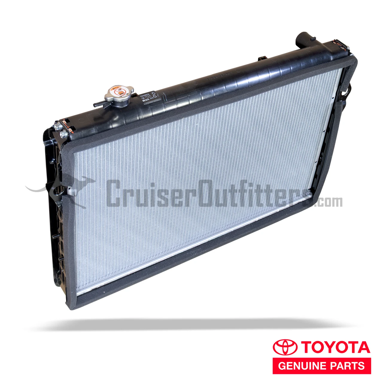 Radiator Assembly w/ Cap - Fits HDJ8x/HZJ8x w/ Automatic Transmission Land Cruiser Applications (RAD170318XA)