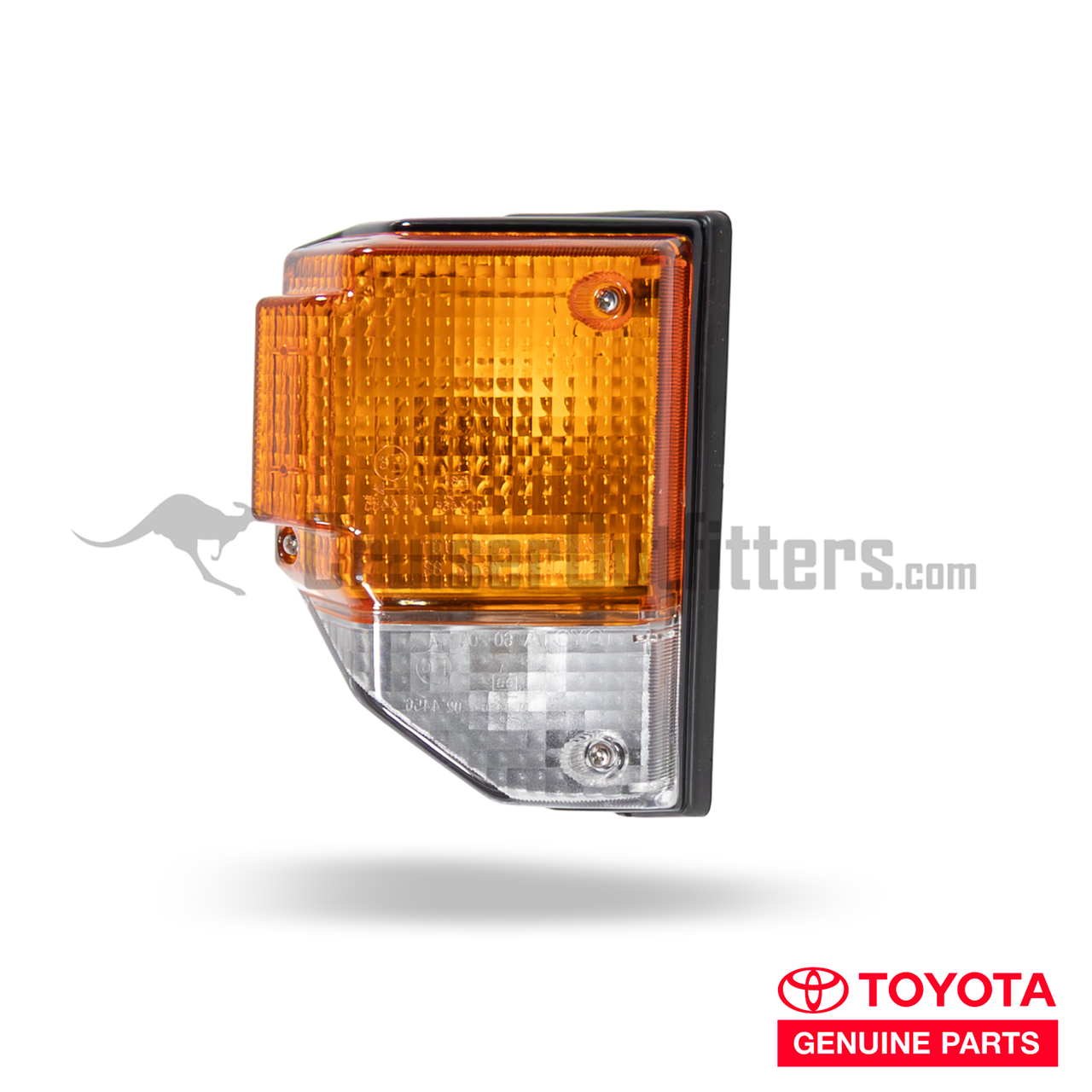 Front RH Turn Signal Assembly - 24V Black  - Fits 7x Series Land Cruiser Applications (LT604127XFR24V) 