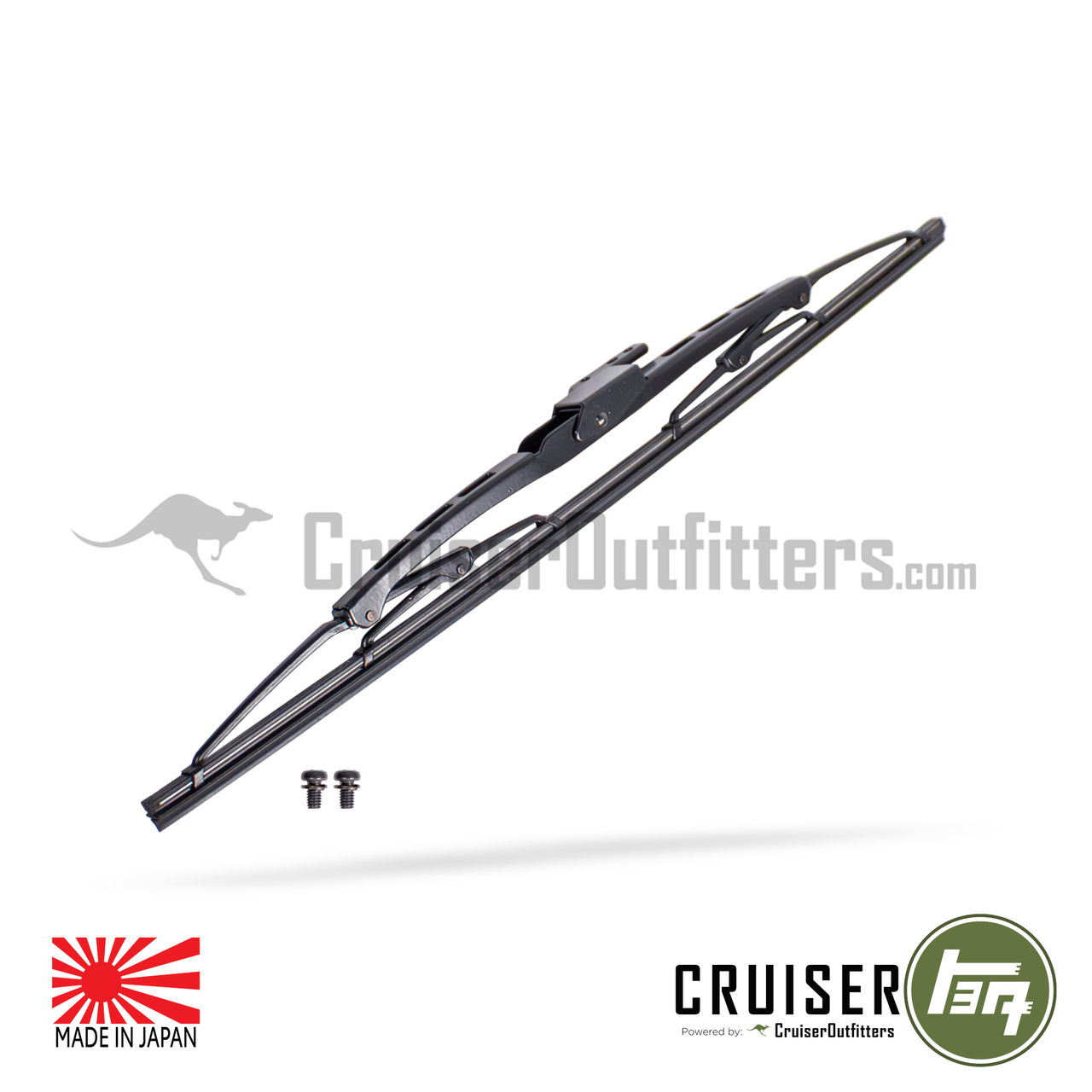 Wiper Blade Assembly w/ Bracket - 400mm - LH Side for RHD 7x Series Land Cruiser Applications (WIPB400MMAFT)
