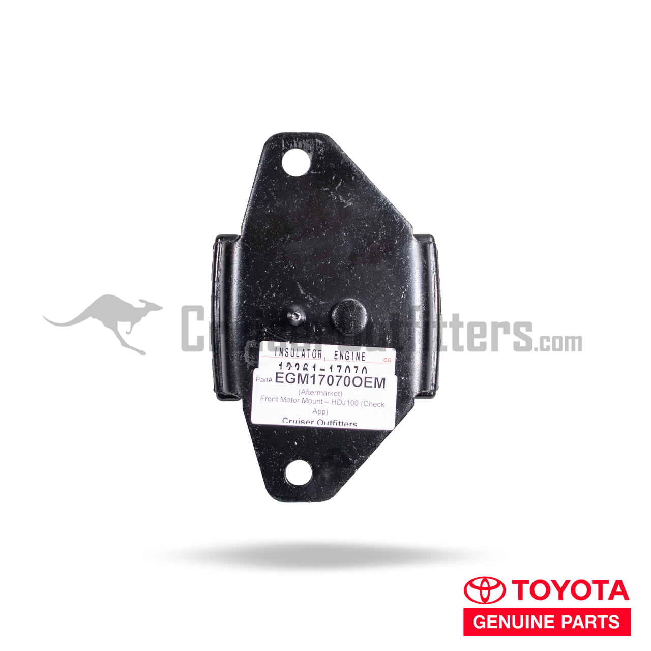 Front Motor Mount - Fits HDJ100 Land Cruiser Applications (EGM17070OEM)