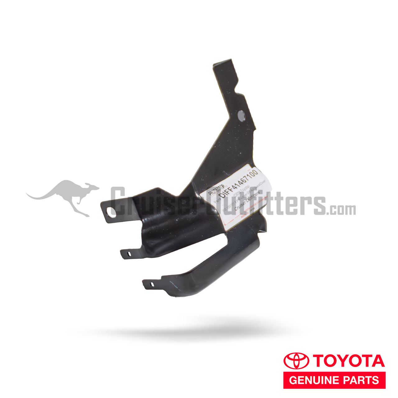 Rear E-Locker Actuator Cover - Fits 01/1998-07/2002 HDJ/UZJ100/LX470 Land Cruiser Applications (DIFF41467100)