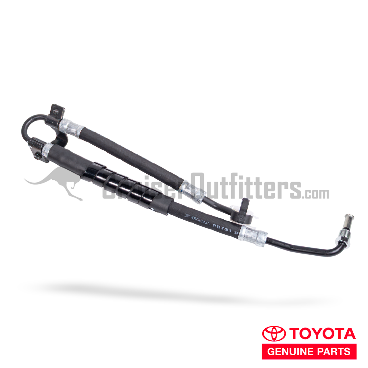 Power Steering Pressure Feed Hose - Fits 08/1992-12/1997 FJ/FZJ80 & LX450 Land Cruiser Applications (ST444118X)