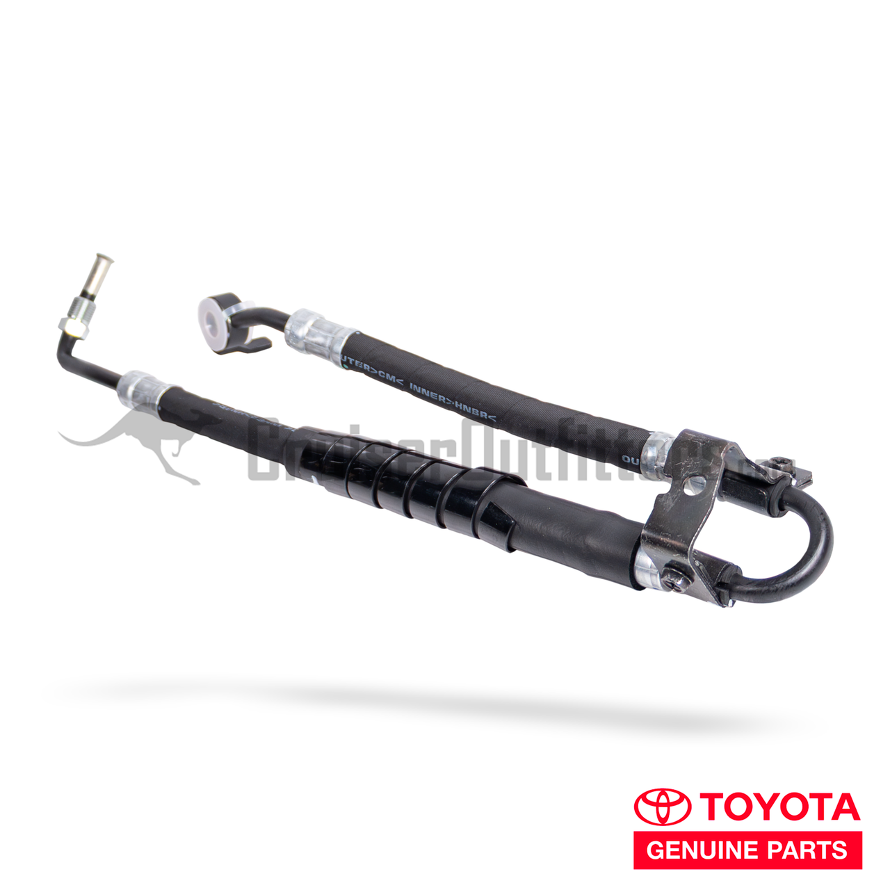 Power Steering Pressure Feed Hose - Fits 08/1992-12/1997 FZJ80 & LX450 Land Cruiser Applications (ST444118X)
