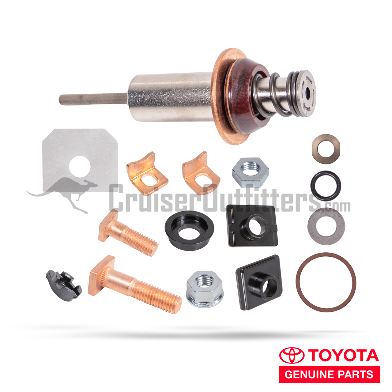 Starter Contact Overhaul Kit - Fits 7x Series Land Cruisers w/ 1HD/1HZ Diesel Engine Applications (ELECHDHZKIT)