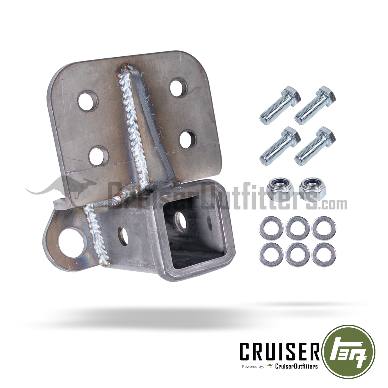 80 Series Rear Hitch Receiver (Unpainted) - Fits 80 Series Land Cruiser Applications (EXTILHITCH)