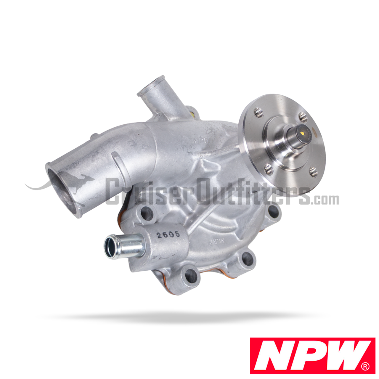 Japanese Aftermarket Water Pump - Fits 08/1976-01/1979 California Spec & 01/1979-07/1987 2F Federal Spec (EGW61081JP)