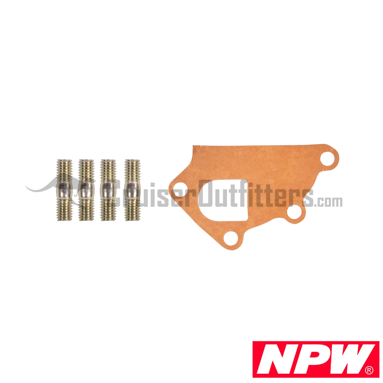 Japanese Aftermarket Water Pump - Fits 08/1976-07/1980 2F Engines w/o OIl Cooler & w/ Fan Clutch Applications (EGW61070JP)