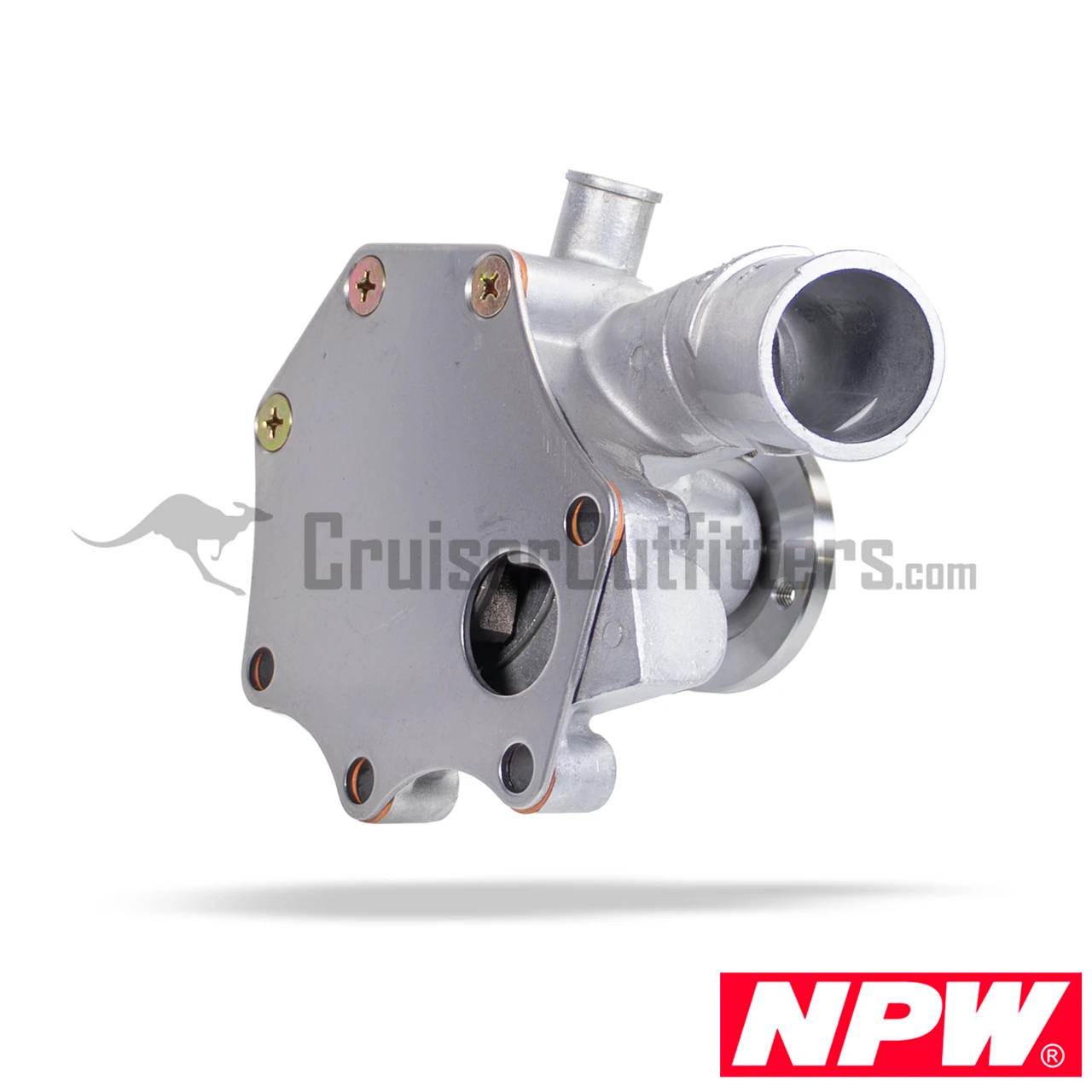 Japanese Aftermarket Water Pump - Fits 08/1976-07/1980 2F Engines w/o OIl Cooler & w/ Fan Clutch Applications (EGW61070JP)