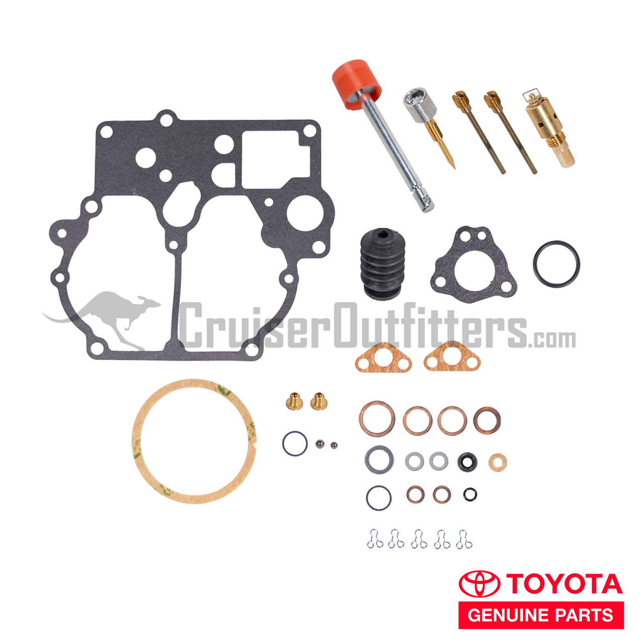 Carburetor Rebuild Kit - Fits FZJ7x 1FZ Carbureted Land Cruiser Applications (CARB66010OEM)