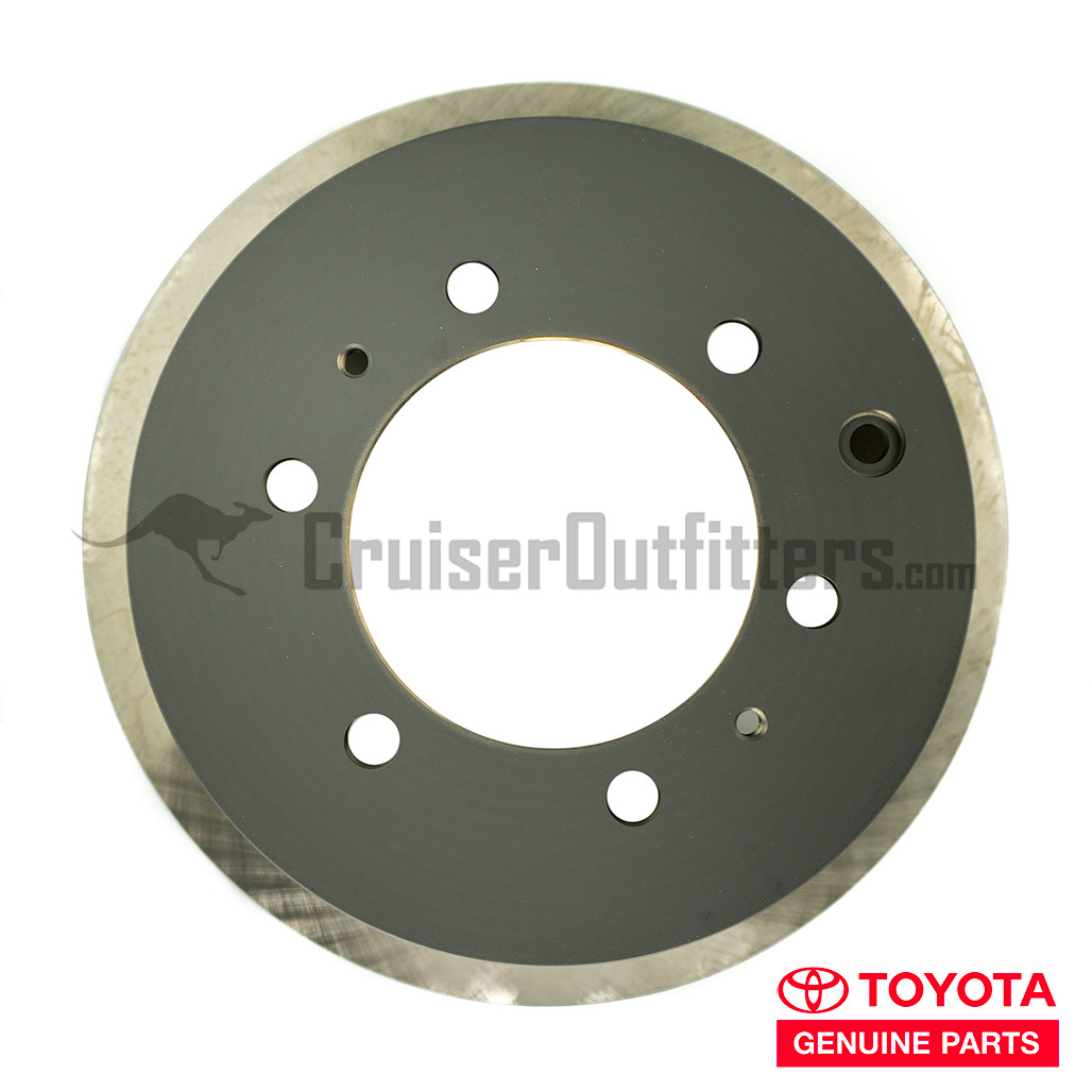 Rear Brake Rotor - Fits 1/90-7/92 8x Series Non-US w/FF Axle