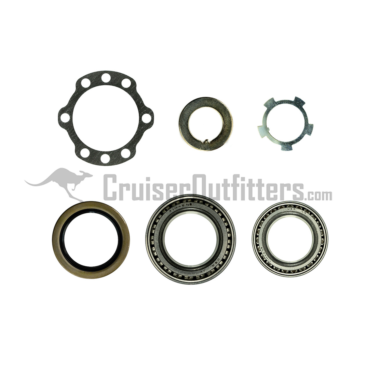 Front Wheel Bearing Kit - Fits 1998-2007 IFS UZJ100/LX470 - Timken