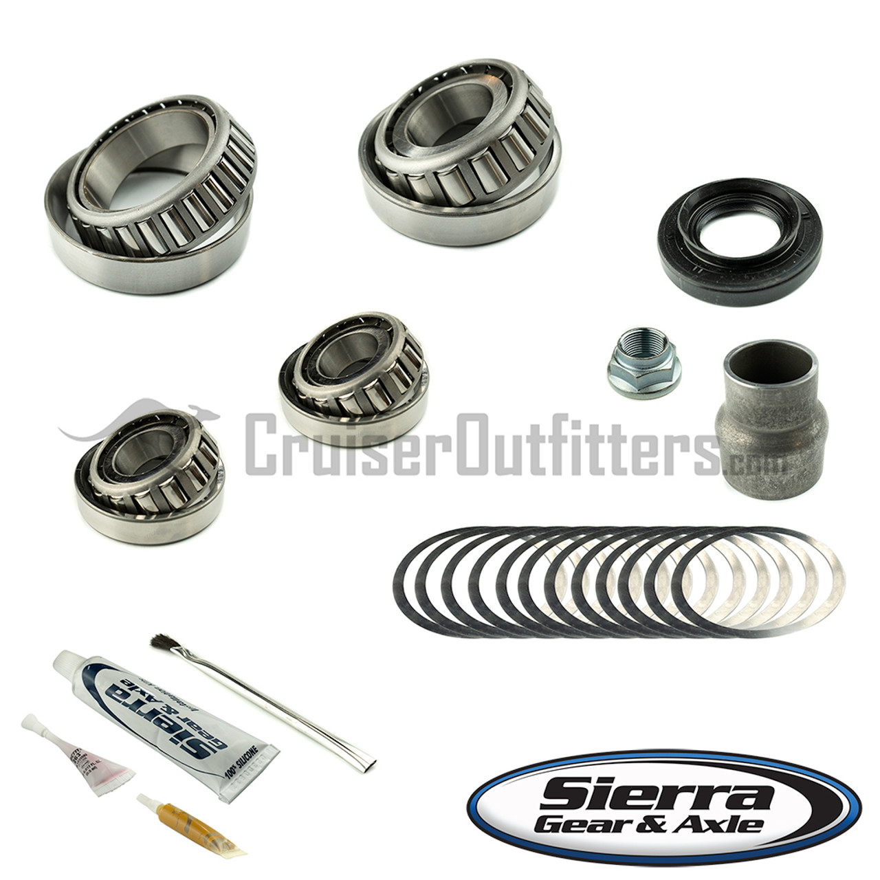 IKTOYLCBE100 - Ring and Pinion Install / Differential Overhaul Kit - Fits UZJ100 Rear With OEM E-Locker