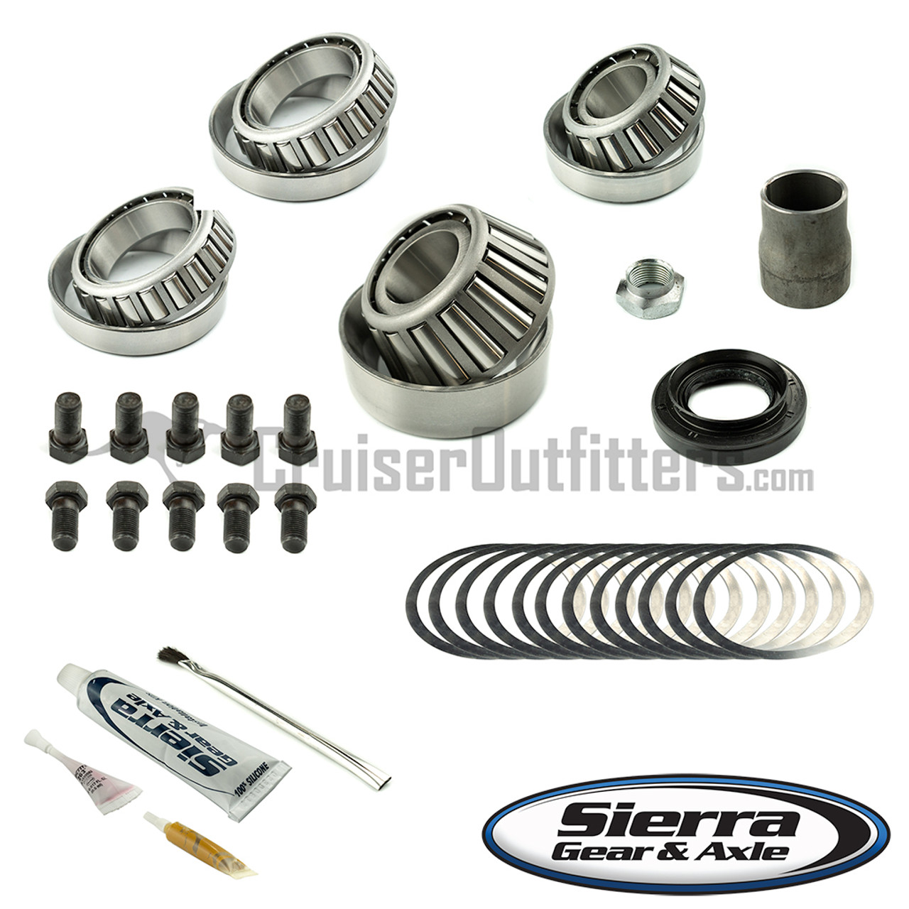 IKTOYLCF - Ring and Pinion Install / Differential Overhaul Kit - Fits 80/81 Series High Pinion Front - 27 Spline