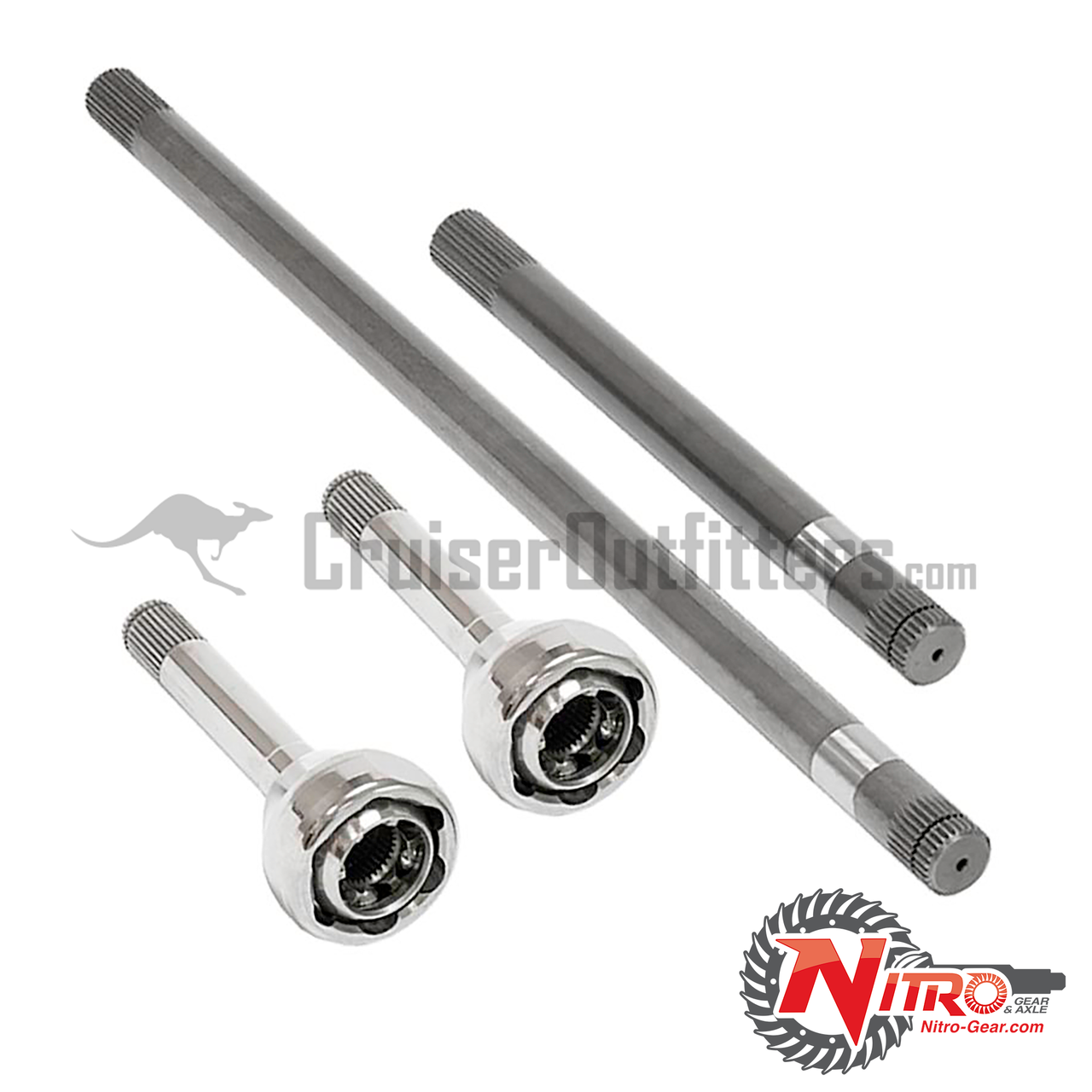 Upgraded Birfield/Axle Combination Kits - Fits 8/1980 - 1/1990 60/61/62  Series w/Disc Brake Applications (FAXTBIRFFJ60KIT)