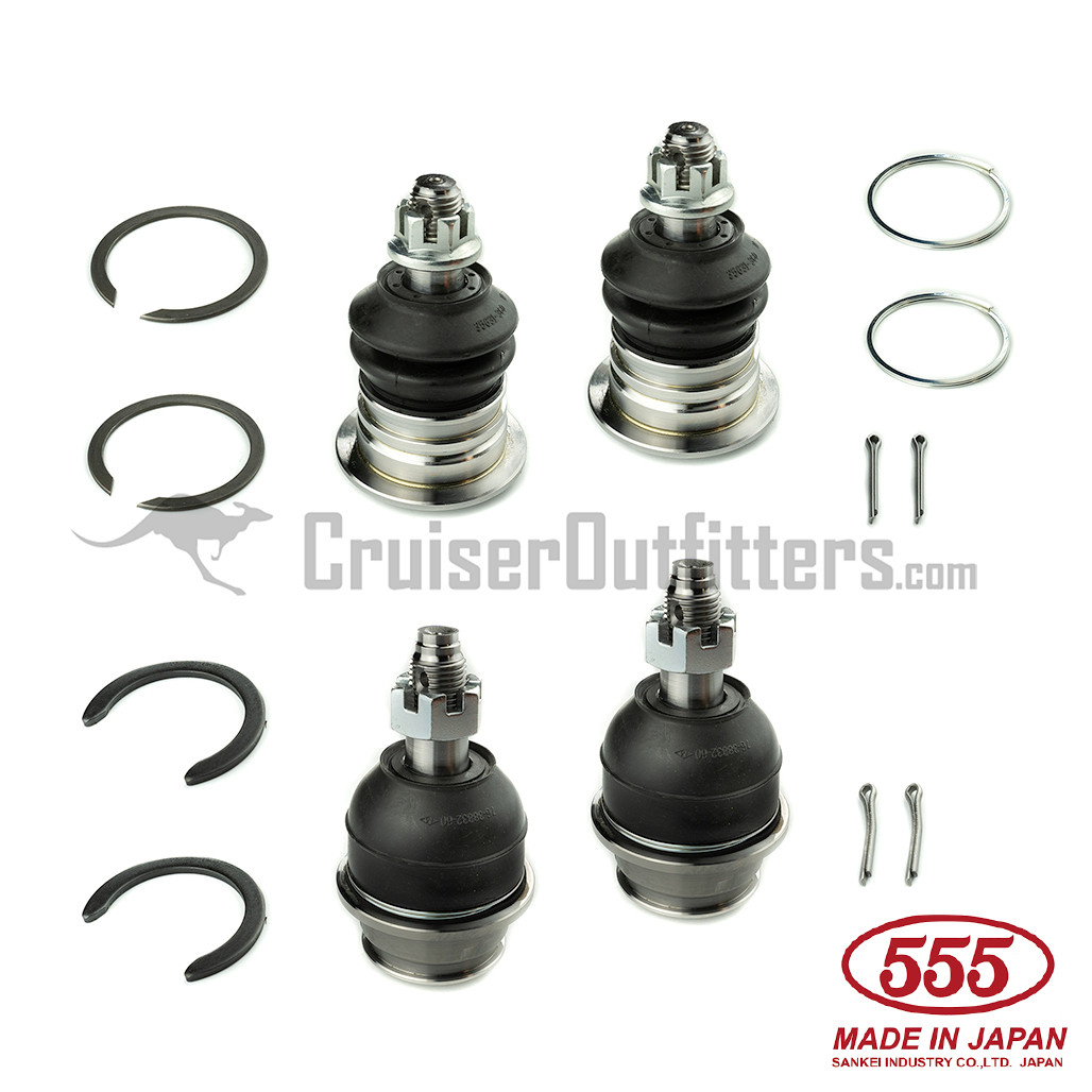 Ball Joint Kit - Fits 2002 - 2008 GX470/12x Series (SUSGX470BJKIT)