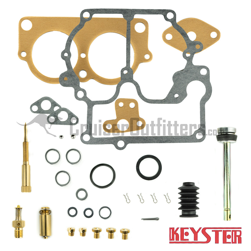 Keyster Carburetor Rebuild Kit For Yamaha DT1 DT-1 250 (1968-1971) - Better Than OEM, 3-Year Warranty