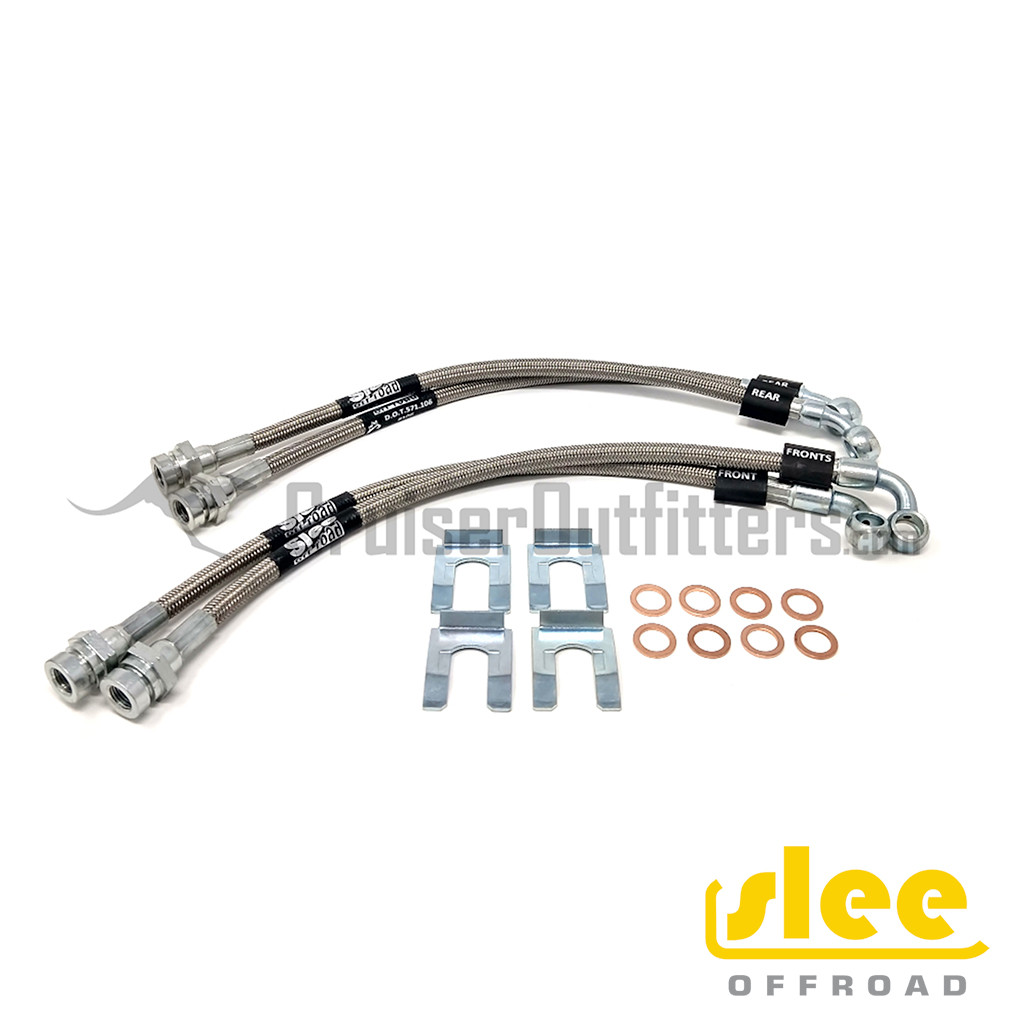Brake Replacement Hose - Slee Stainless Steel Axle Housing to