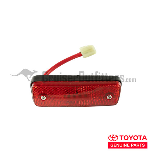Rear Sidemarker Light - OEM Toyota - Fits FJ60 RH/LH (SMLTR81750R)