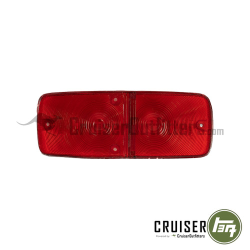 Tail Light Lens - Red/Red - Fits 45 Series RH/LH (LENSR45RR)