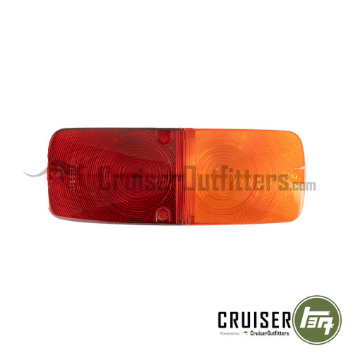 Tail Light Lens - Amber/Red - Fits 45 Series RH/LH (LENSR45AR