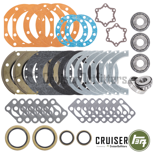 4x/5x/6x/7x Series Knuckle Rebuild Kit - Fits 9/1975-12/89 4x/5x/6x/7x Series & 1979-85 PU/4RNR Disc Axle (FA7590)