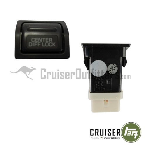Center Differential Lock Switch - OEM Toyota - Fits 2/1995 - 1