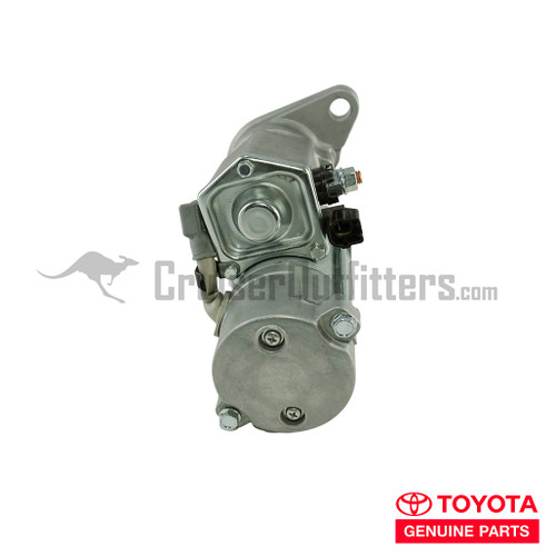 12V Starter Motor - Remanufactured OEM Toyota - Fits 1993 - 1997 FZJ80/LX450 (ELEC66060OEM)