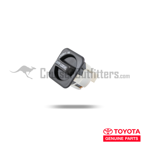 RR Only Differential Lock Switch - OEM Toyota - Fits (ELEC84725)