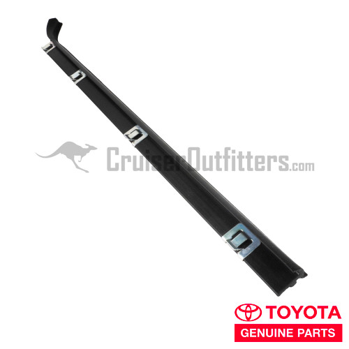 Front Window Right Hand Side w/ Vent Outer Weatherstrip - OEM Toyota - Fits 1981 - 1984 (WS908034XVW)