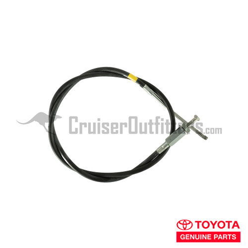 Park Brake Cable - OEM Toyota - Fits 3/1976 - 1/1979 FJ40/45 - 61" OAL (PB60092)