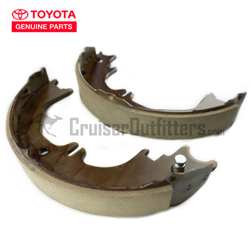 Park Brake Shoe Set (One Vehicle) - OEM Toyota - Fits 8x/10x (PB8X10XOEM)