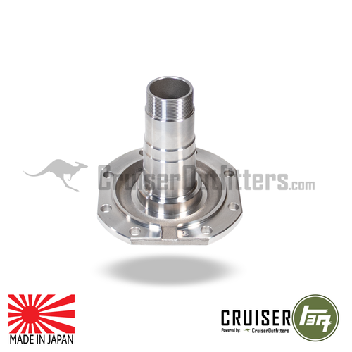 Front Axle Spindle w/ Bushing - Fits 09/1975-01/1990 4x/5x/6x/7x Series Applications (FA60060)