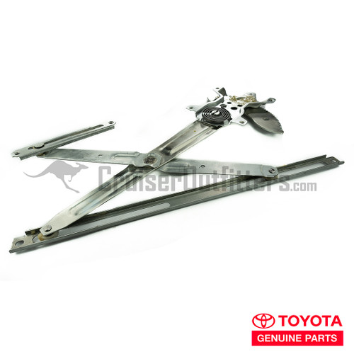 Front Door Window Regulator w/ Power Windows - Aftermarket - Fits