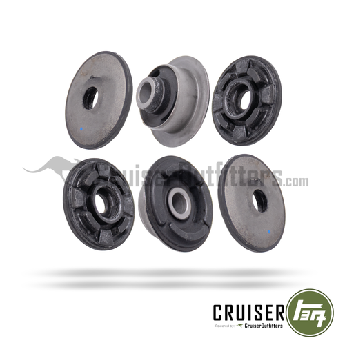 Front Differential Bushing Kit (6pc) - Fits LC120/GX470 Applications (DIFFGXBKITAFT)