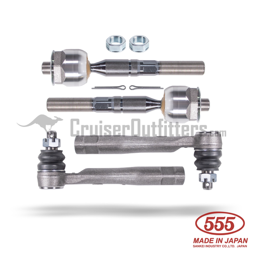 Tie Rod End Kit - Fits 01/1998-07/2002 IFS 100 Series Land Cruiser & Lexus LX470 (TRE100ETRE)