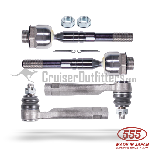 Tie Rod End Kit - Fits 8/2002-2007 IFS 100 Series Land Cruiser & Lexus LX470 (TRE100LTRE)