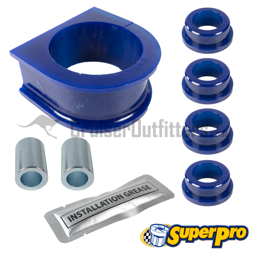 SuperPro Steering Rack Bushing Kit - Fits 1998-08/2002 100/470 Applications (SPF2470K)