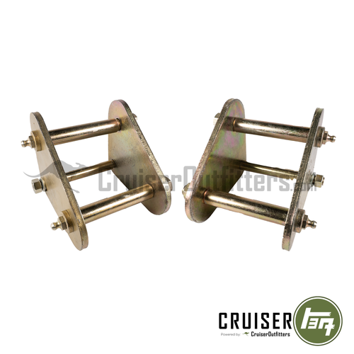 Greaseable Anti-Inversion Shackles (PAIR) - Fits E- 7/1980 4x FRONT Applications (SH60012FPAIR)