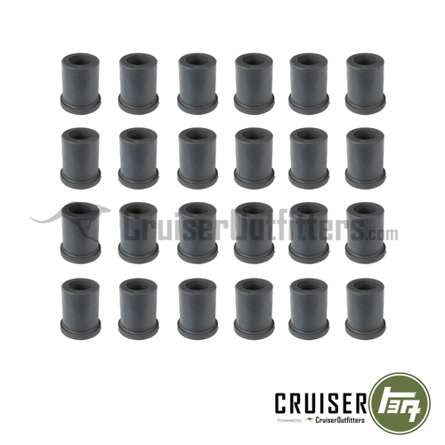 Suspension Bushing Rubber (Set of 24) - Fits FJ55 Leaf Spring Applications (SUS55BUSHKIT)