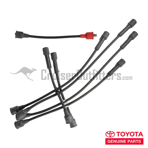 Spark Plug Cord Set - Fits Early-09/1972 FJ40/FJ55 Land Cruisers (IGN21017)