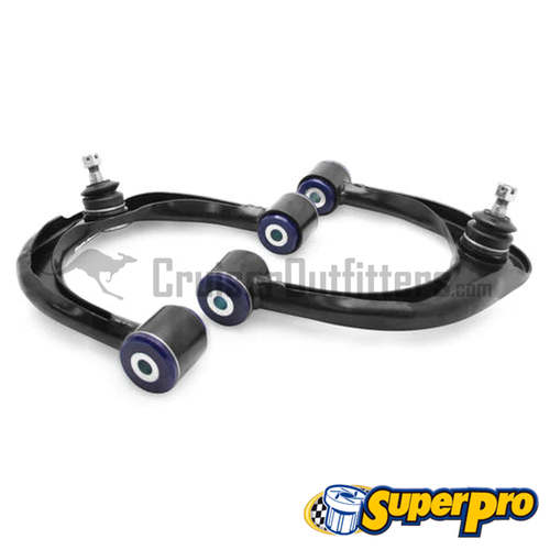 Front Upper Control Arms (Pair) (LH/RH) - Fits 2003+ FJ Cruiser/4Runner/120/150/GX470/GX460 Applications (SUSTRC491)