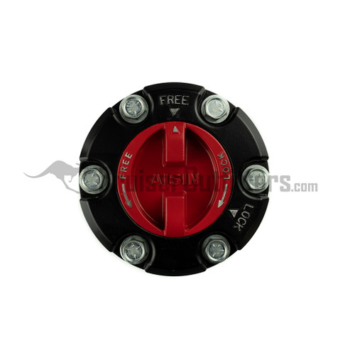 iKON - HALページ AISIN Locking Hubs - Fits Misc. 79-90 LC/4R/PU (Orange)