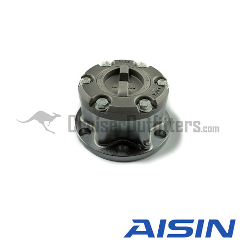 AISIN Locking Hubs - Fits 1979/80 LC (and Later Models) (Grey)