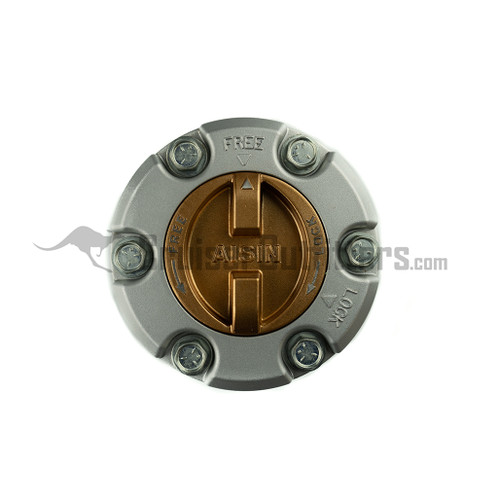 iKON - HALページ AISIN Locking Hubs - Fits Misc. 79-90 LC/4R/PU (Orange)