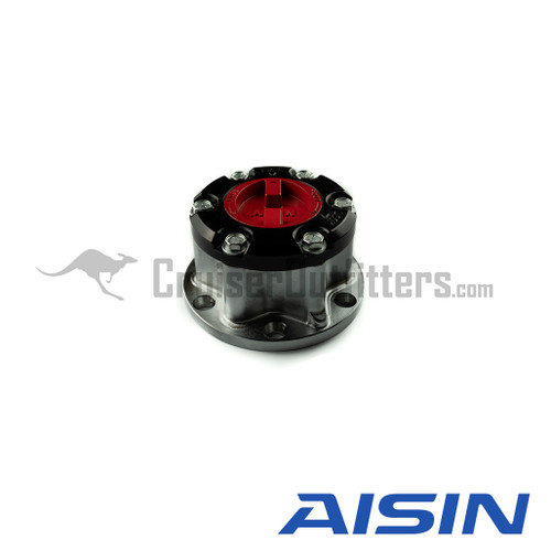 AISIN Locking Hubs - Fits 1995-01 Tacoma (Black/Silver)