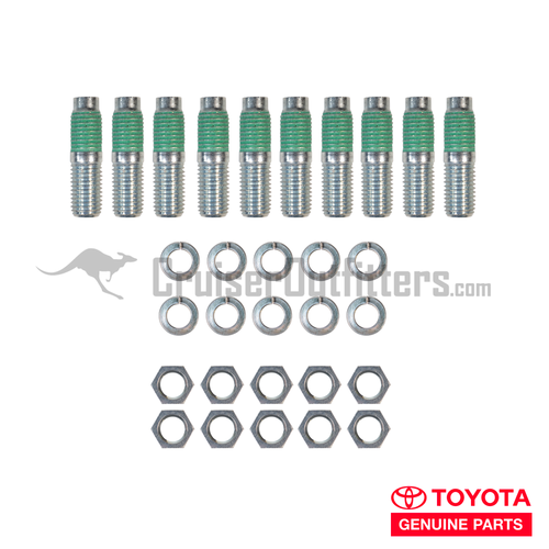 Differential Hardware Kit - Fits 1968-01/1995 4x/5x/6x/7x Rear Diff Cover - Semi Float Axle (DIFFHWKIT6895)