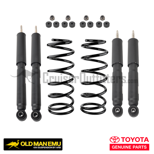 100 Series/LX470 Stock Height Replacement Suspension Kit - Fits 1998-2007 100 Series/LX470 Applications (OME100STOCK) 100 Series/LX470 Stock Height Replacement Suspension Kit - Fits 1998-2007 100 Series/LX470 Applications (OME100STOCK)